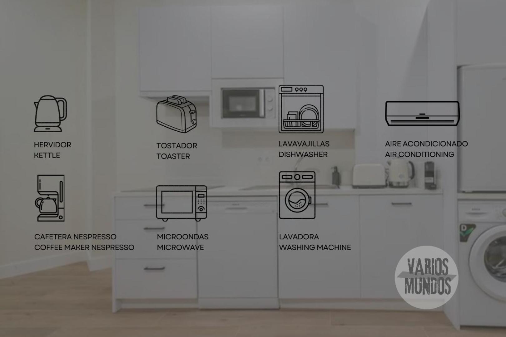 Cool Y Centrico Apt 6Px En Plena Plaza Del Carmen E2 Мадрид Экстерьер фото